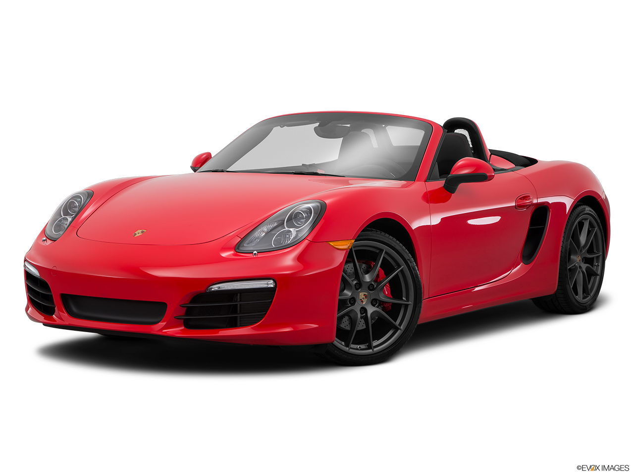 Red Porsche Convertible Sports Car PNG