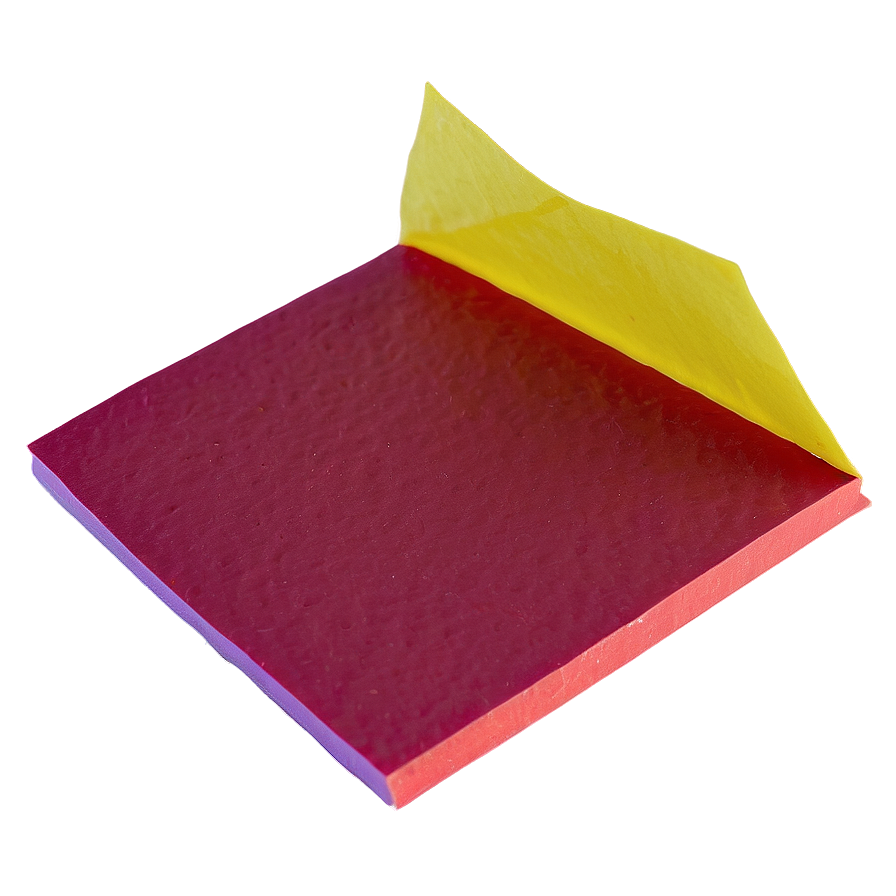 Red Post It Note Png Xyy12 PNG