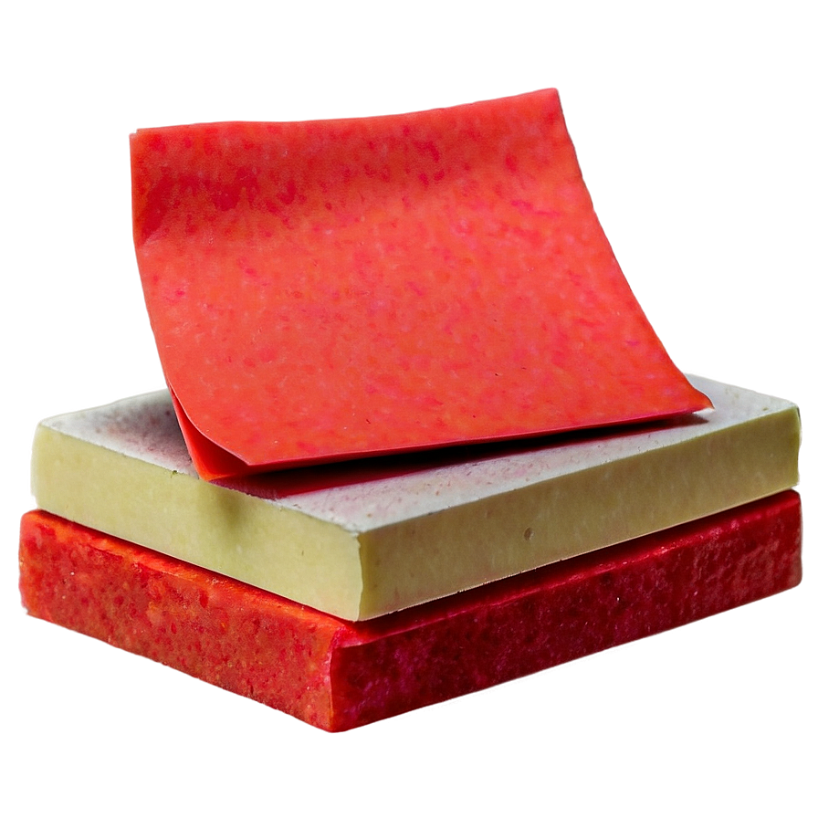 Red Post It Png 05252024 PNG