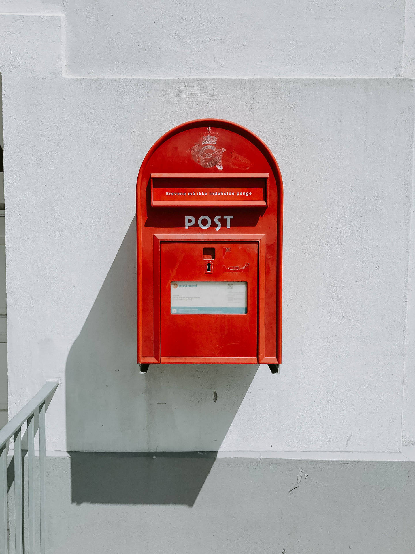 Red Post Office Mail Box Wallpaper