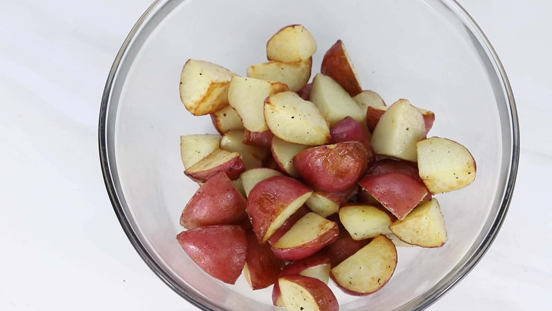 Fresh and Organic Red Potatoes Wallpaper