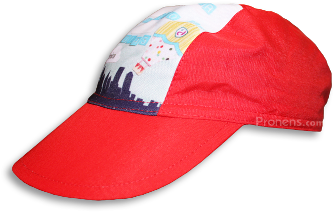 Red Promotional Cap Design PNG