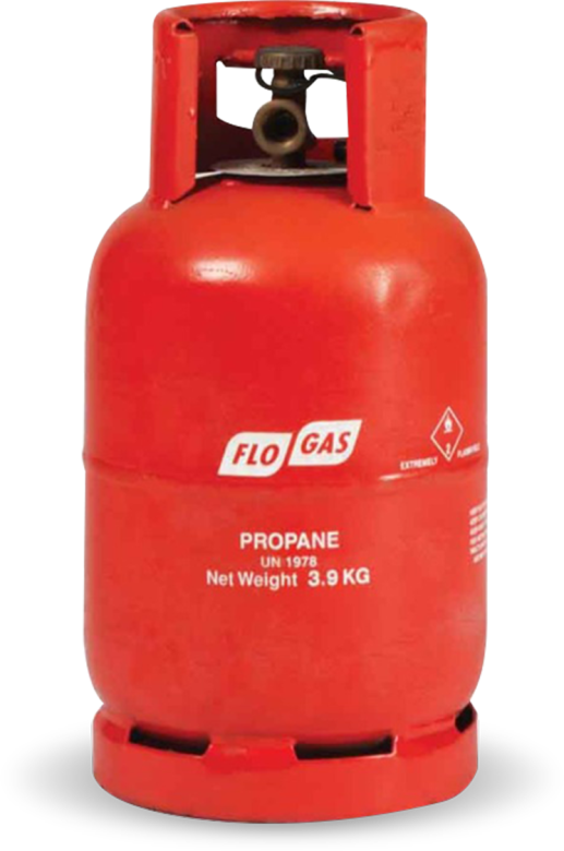 Red Propane Gas Cylinder PNG