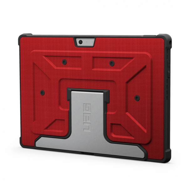 Red Protective Tablet Case Standing PNG