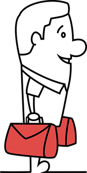 Red Purse Black Background PNG