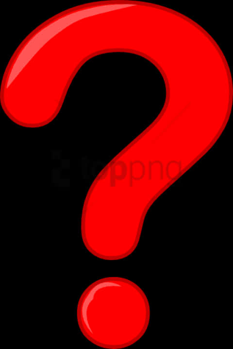 Red Question Mark Clipart PNG