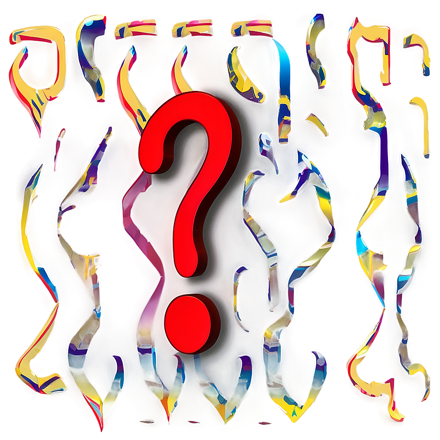 Red Question Mark Graphic Png Vuy99 PNG