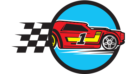 Red Race Car Logo PNG