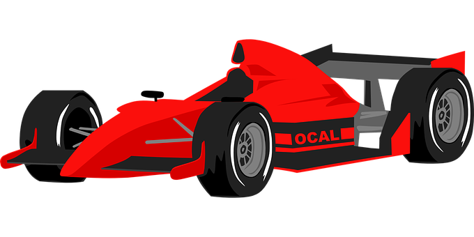 Red Racing Car Illustration.jpg PNG