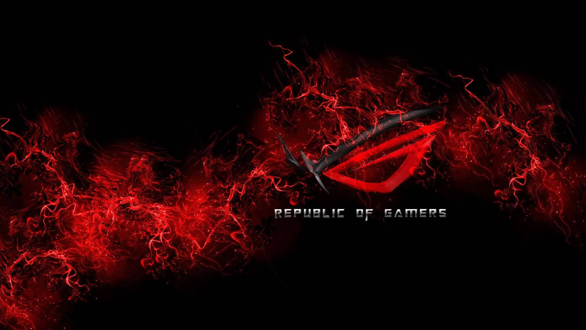 Red Republic Of Gamers Live Gaming Wallpaper