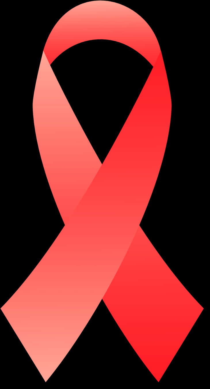 Red Ribbon Awareness Symbol PNG