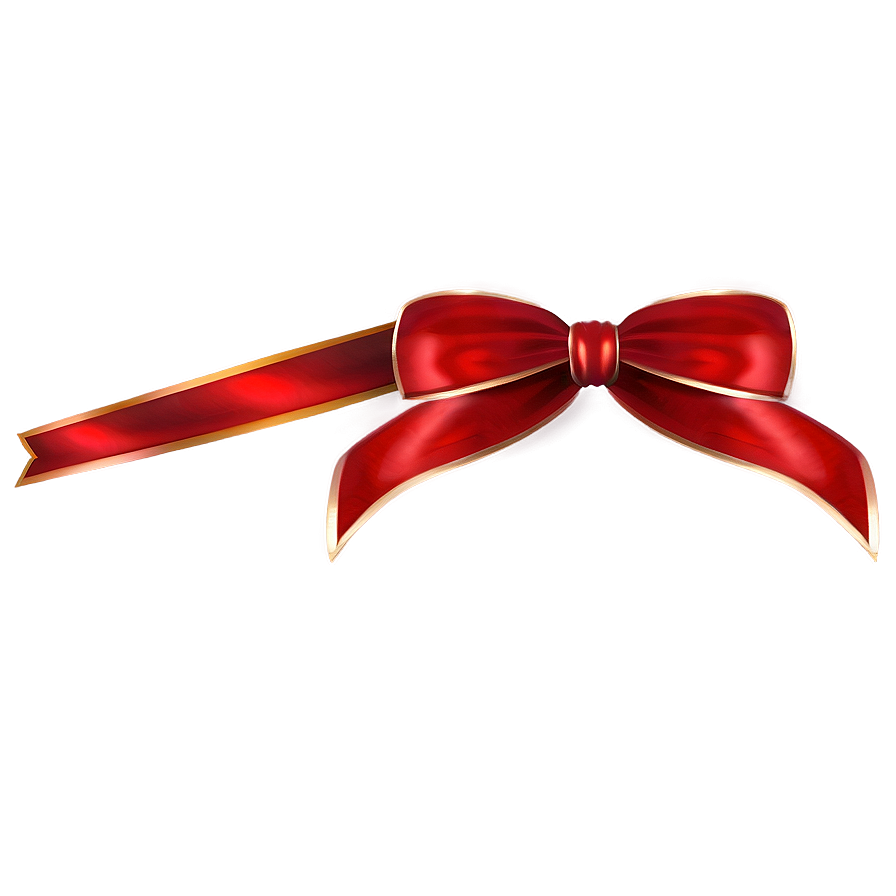Red Ribbon Bow Top Png Hxj85 PNG