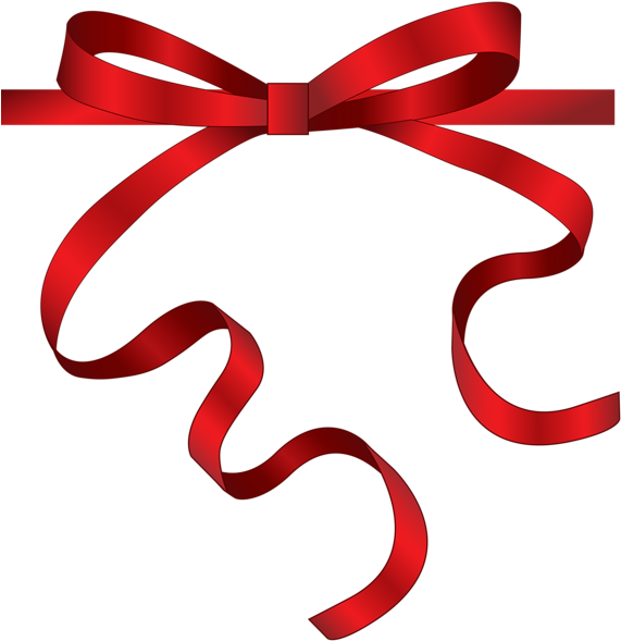 Red Ribbon Graphic PNG