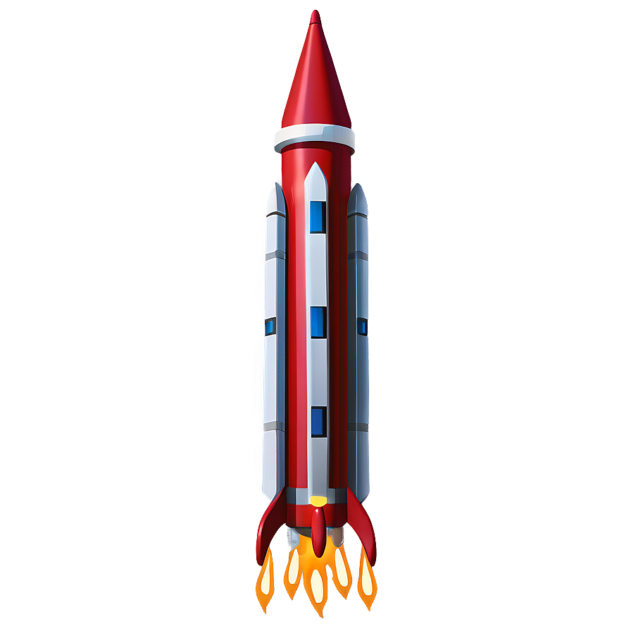 Red Rocket Png Kps37 PNG
