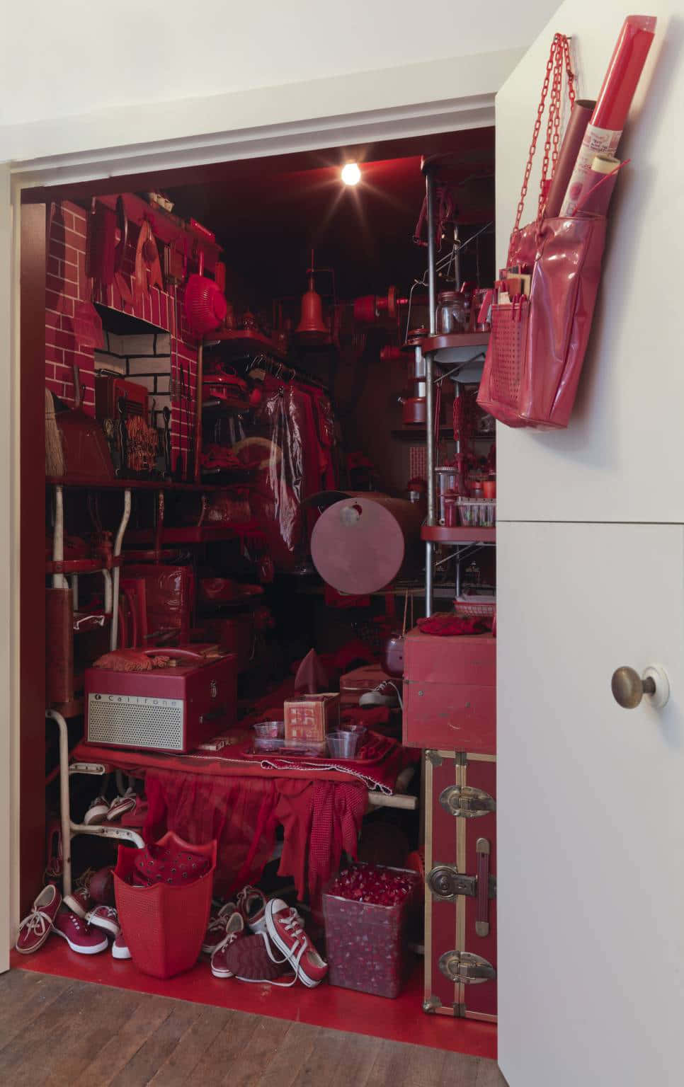 Red Room Full Of Red Objects Picture