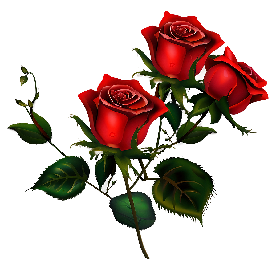 Red Rose Clipart Png 94 PNG