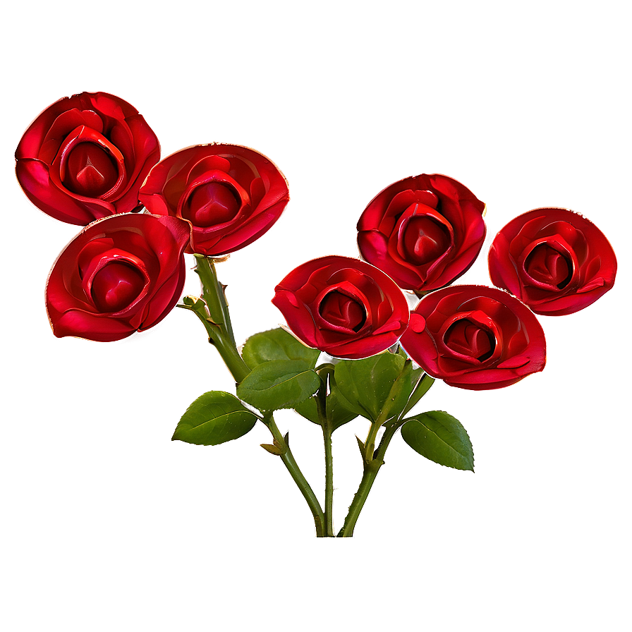 Red Rose Petals Png Bsv PNG