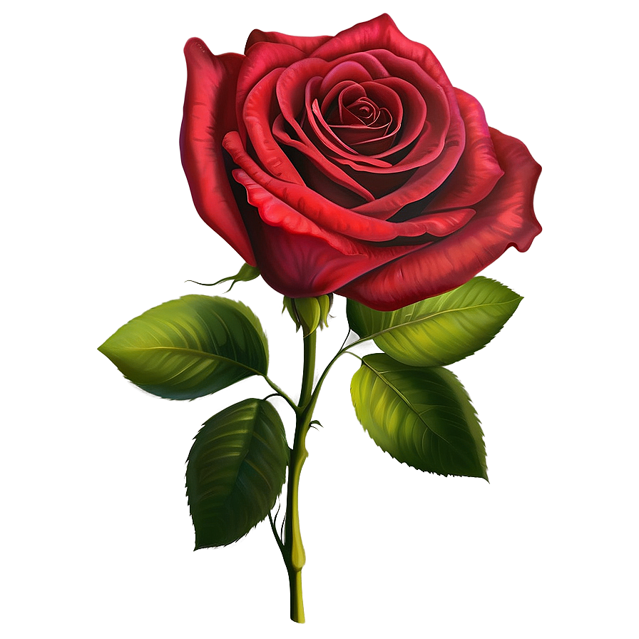 Red Rose Png Chu68 PNG