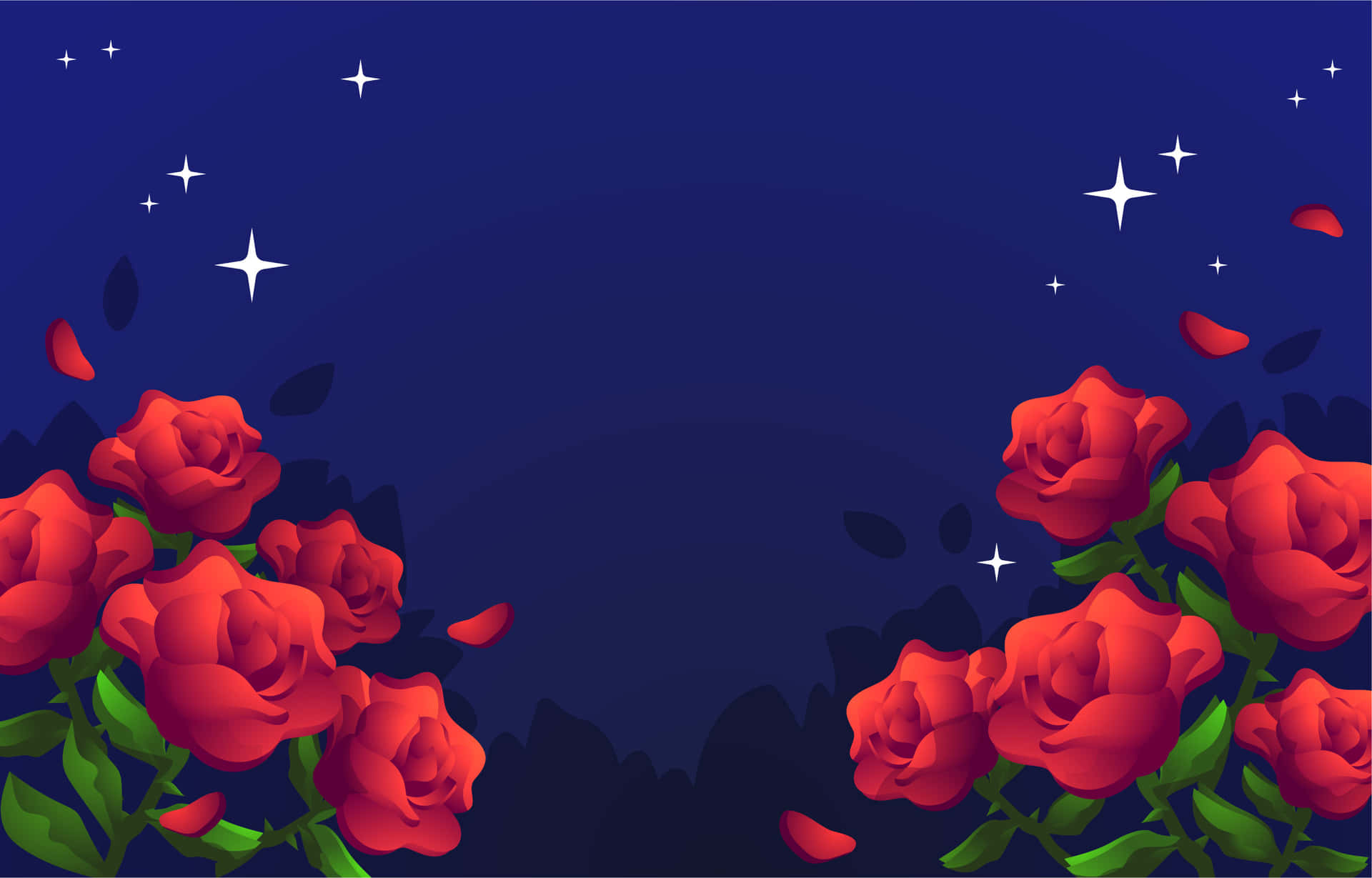 Smukkerøde Roser