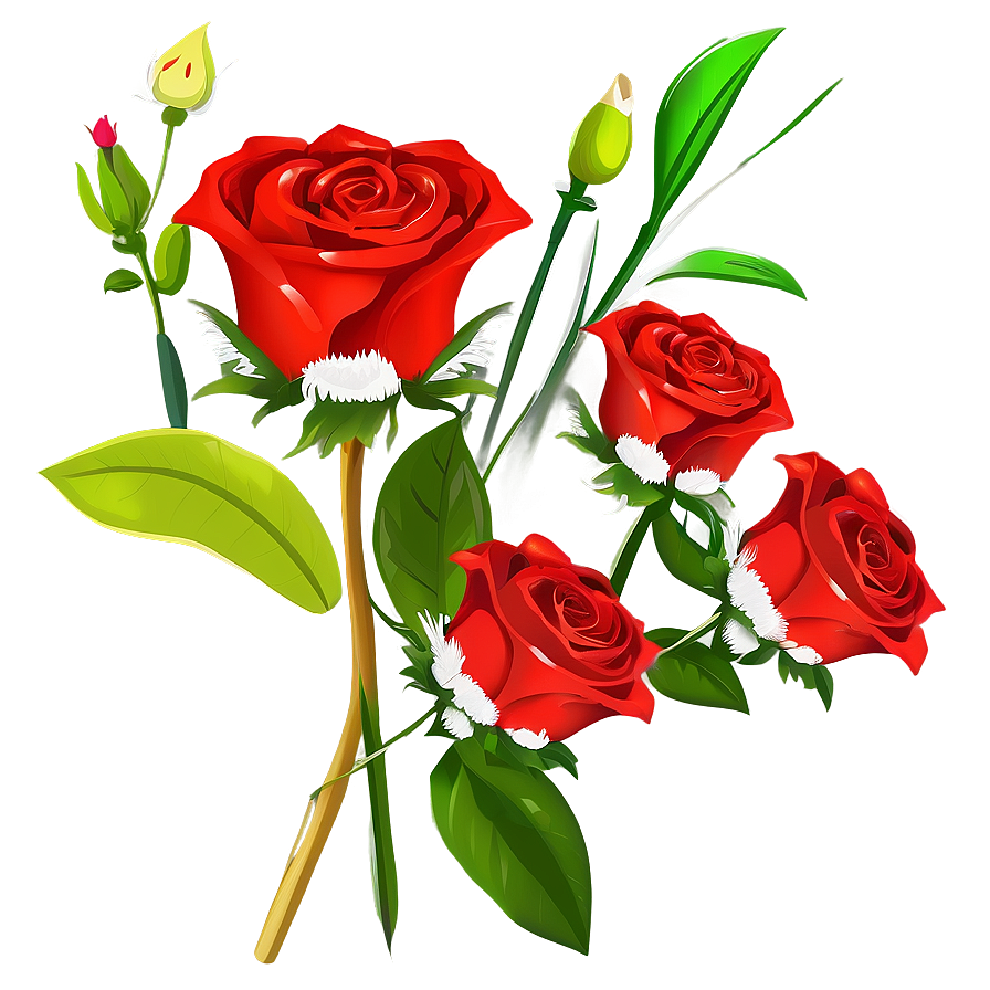 Download Red Roses Bouquet Png 87 | Wallpapers.com