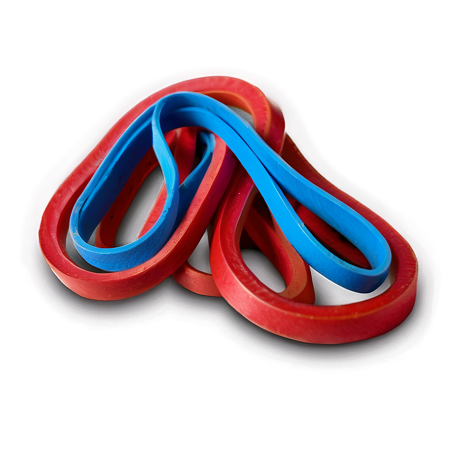 Red Rubber Bands Png 25 PNG