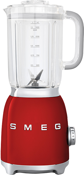 Red S M E G Blender PNG
