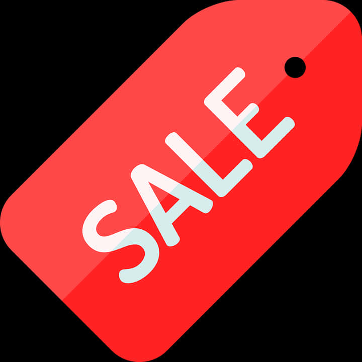 Red Sale Tag Vector PNG