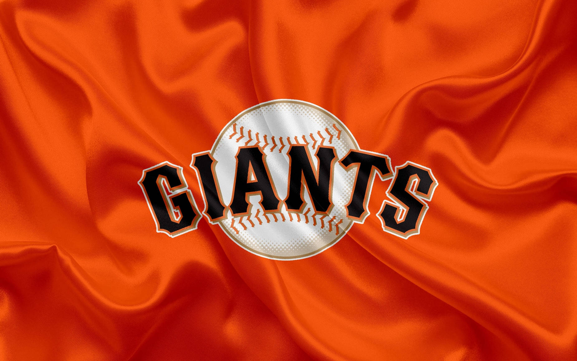 Red San Francisco Giants Logo Wallpaper