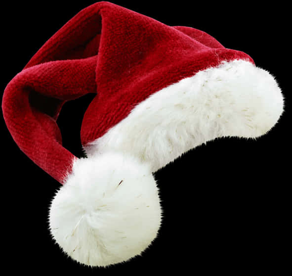 Red Santa Hat Transparent Background PNG