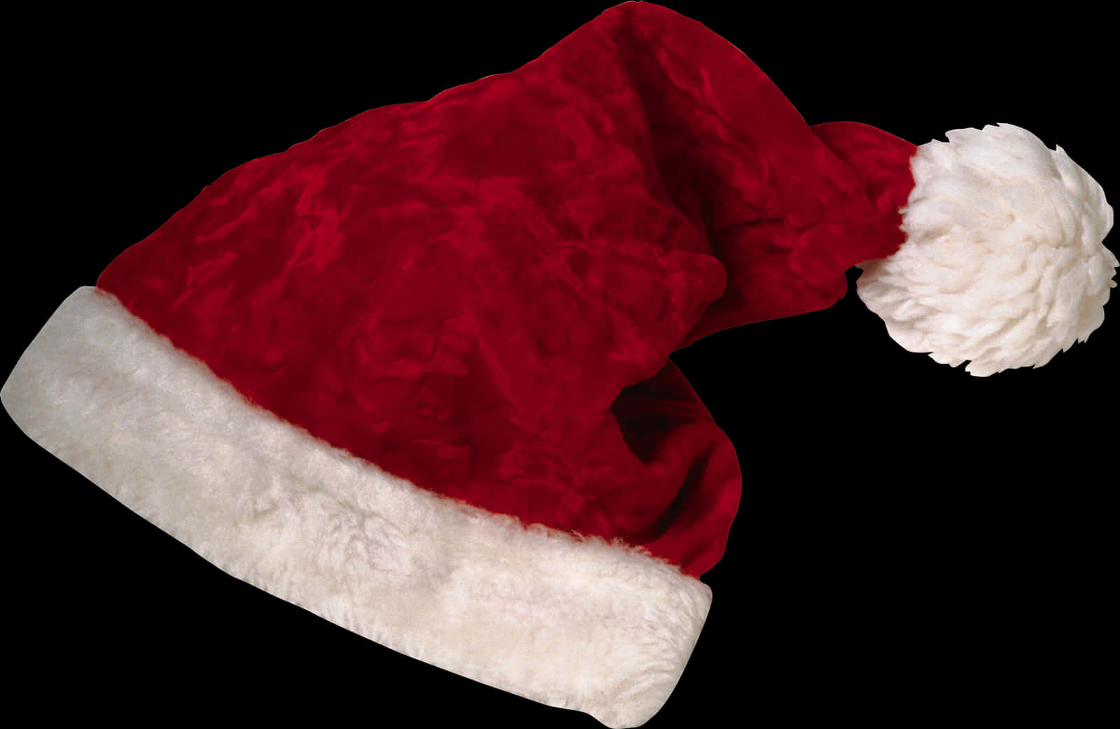 Red Santa Hat Transparent Background PNG