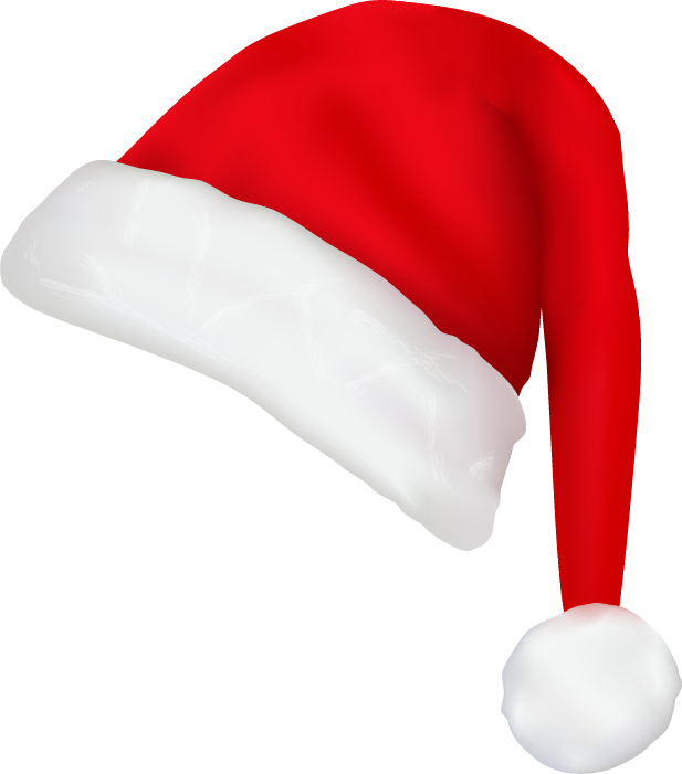 Red Santa Hat Transparent Background PNG