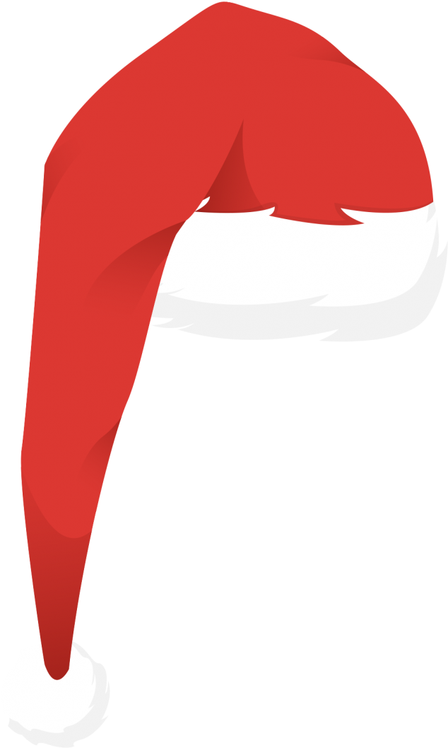 Download Red Santa Hat Transparent Background.png | Wallpapers.com