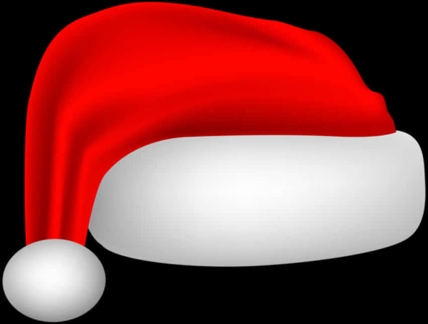 Red Santa Hat Transparent Background PNG