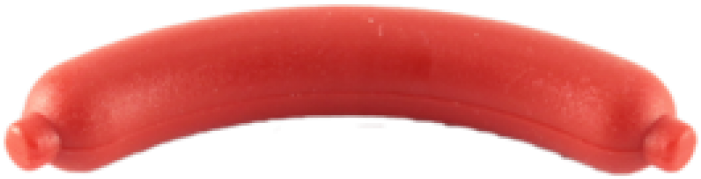 Red Sausage Isolated.png PNG