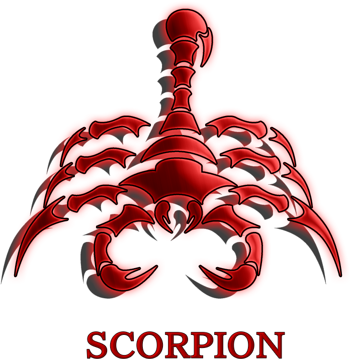 Red Scorpion Artwork PNG