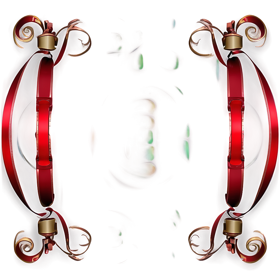 Red Scroll Banner Png 69 PNG