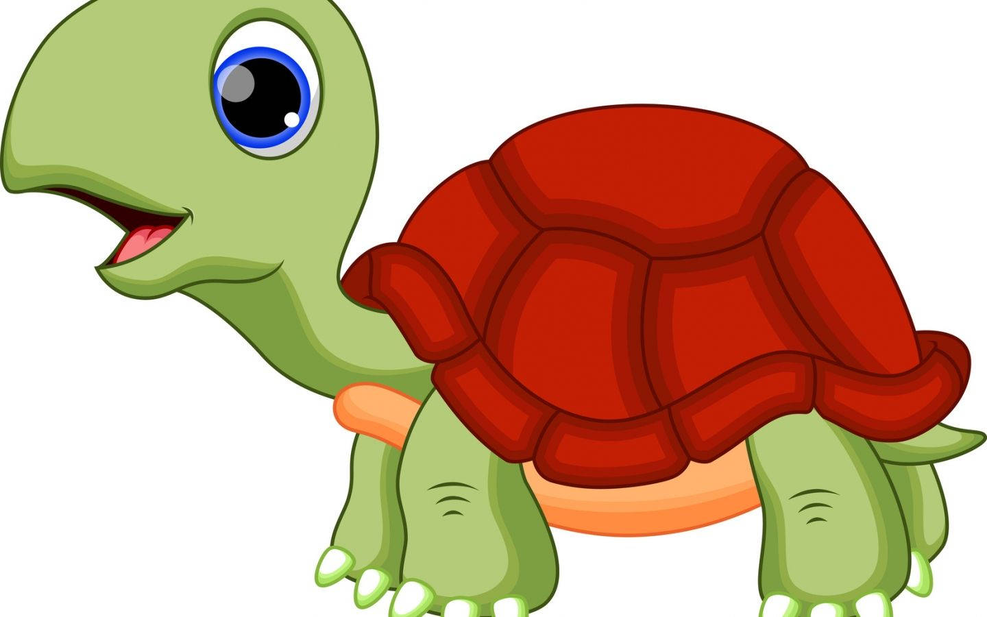 Download Red Shell Cartoon Turtle Wallpaper 