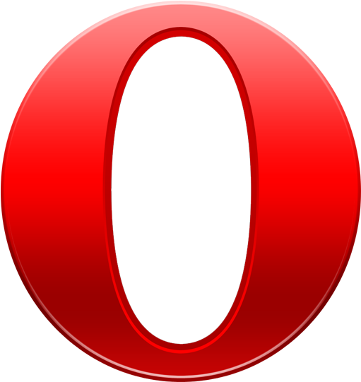 Red Shiny Letter O Icon PNG