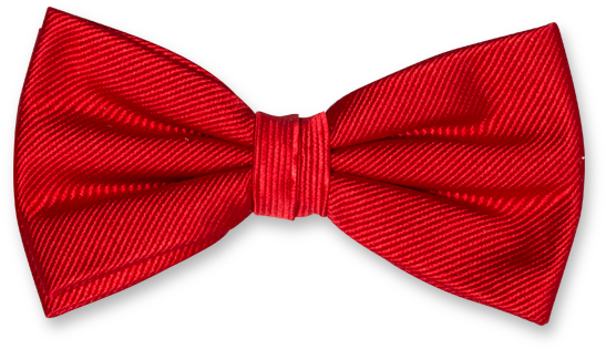 Red Silk Bow Tie PNG