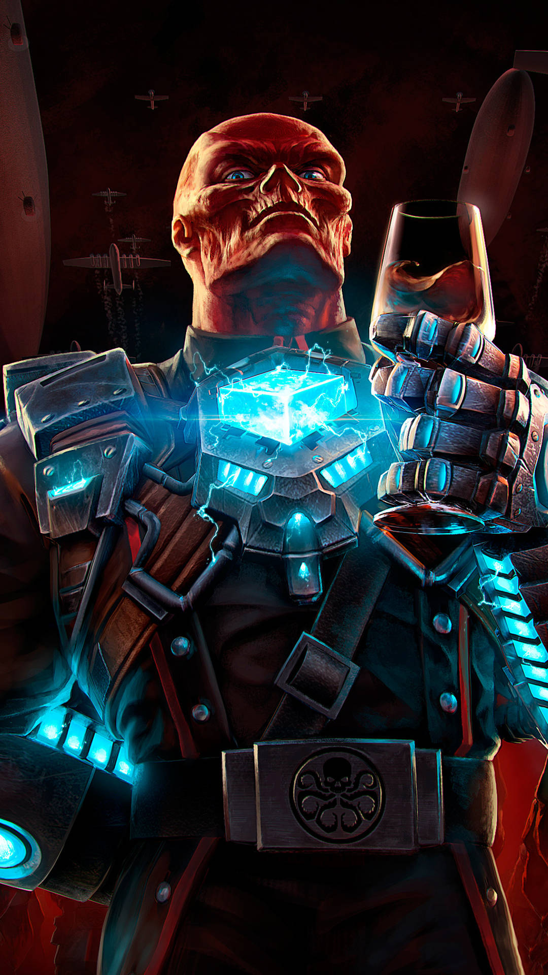 Red Skull Leader Of Hydra