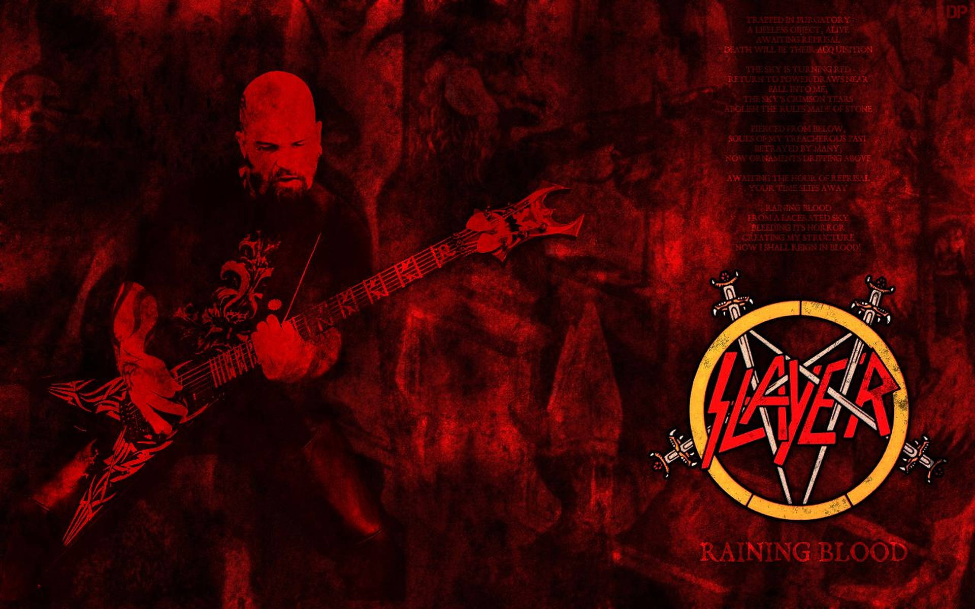 Red Slayer Guitarist Background