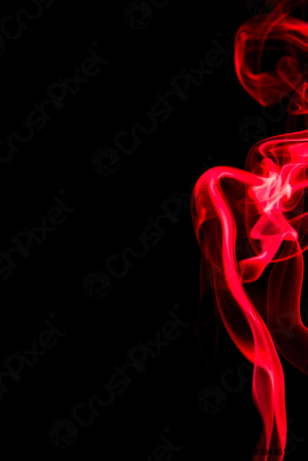 Glat rød røg baggrund sort baggrund Grunge design