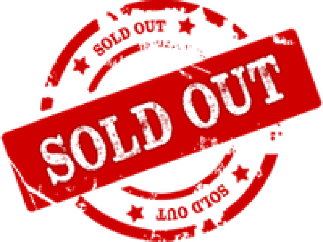 Red Sold Out Stamp PNG