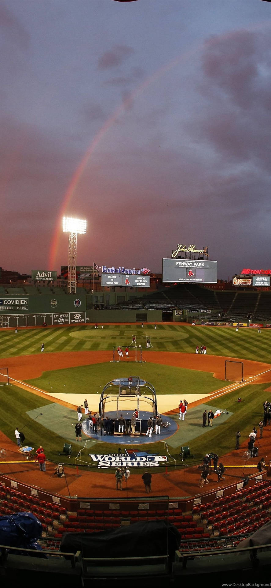 Red Sox Baseball Field Wallpaper