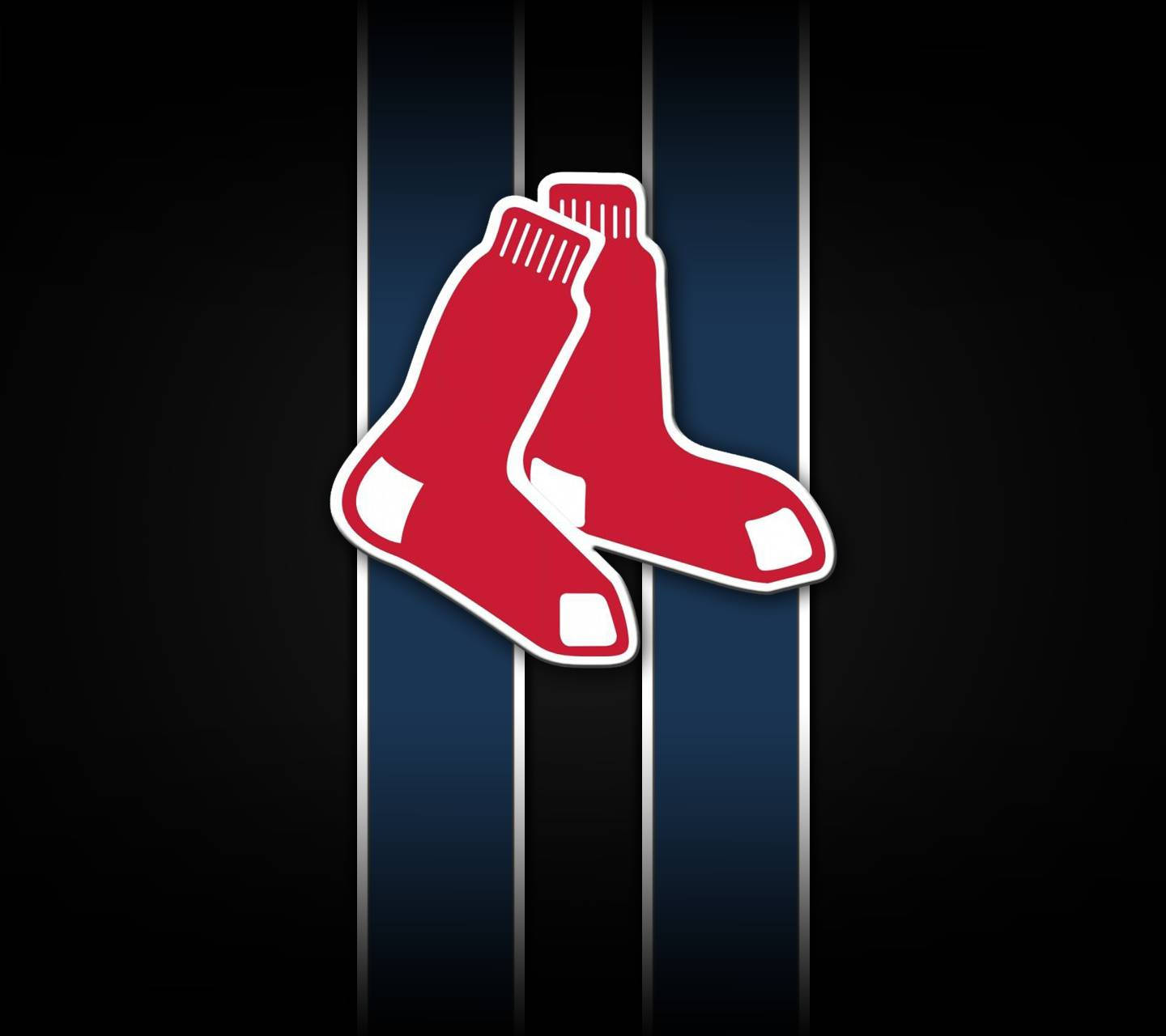 Red Sox Socks And Blue Stripes Wallpaper