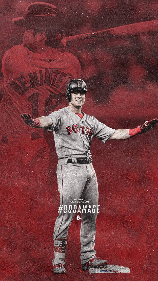 Red Sox-spelare Andrew Benintendi Wallpaper