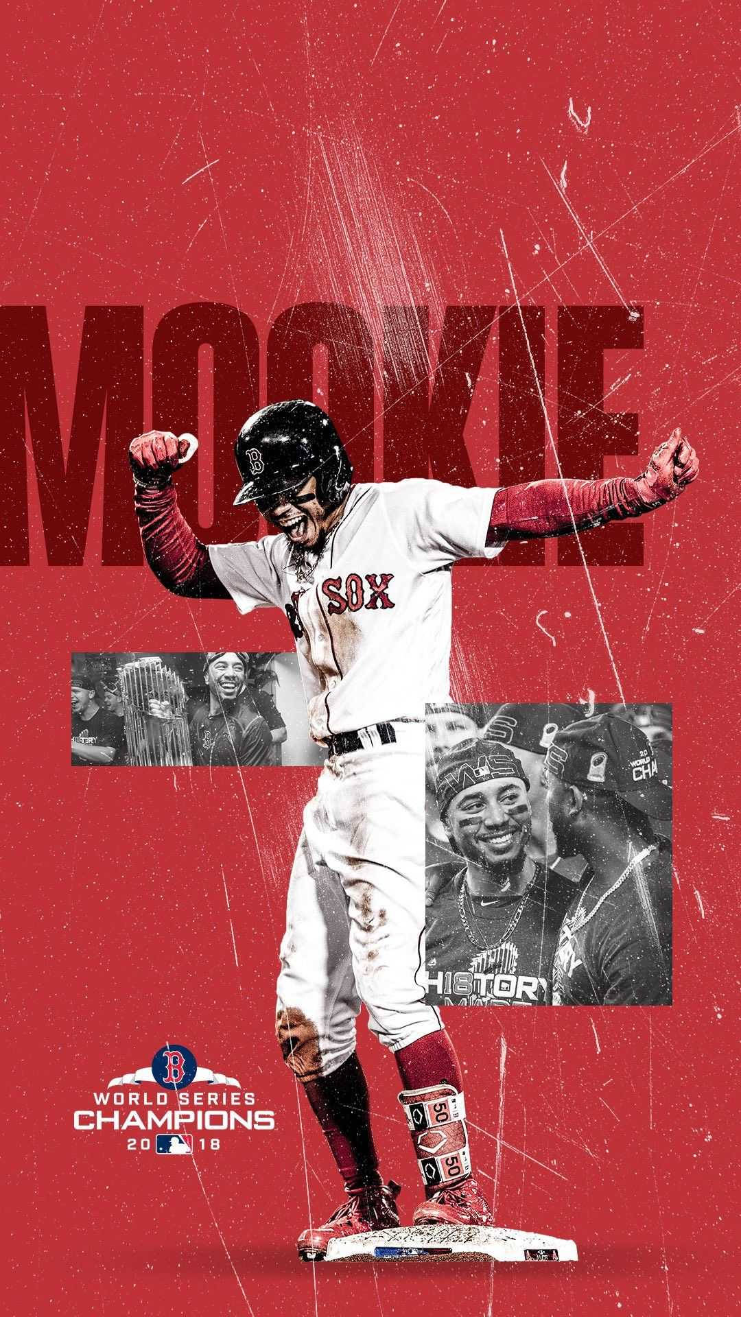 Red Sox-spelare Mookie Betts Wallpaper