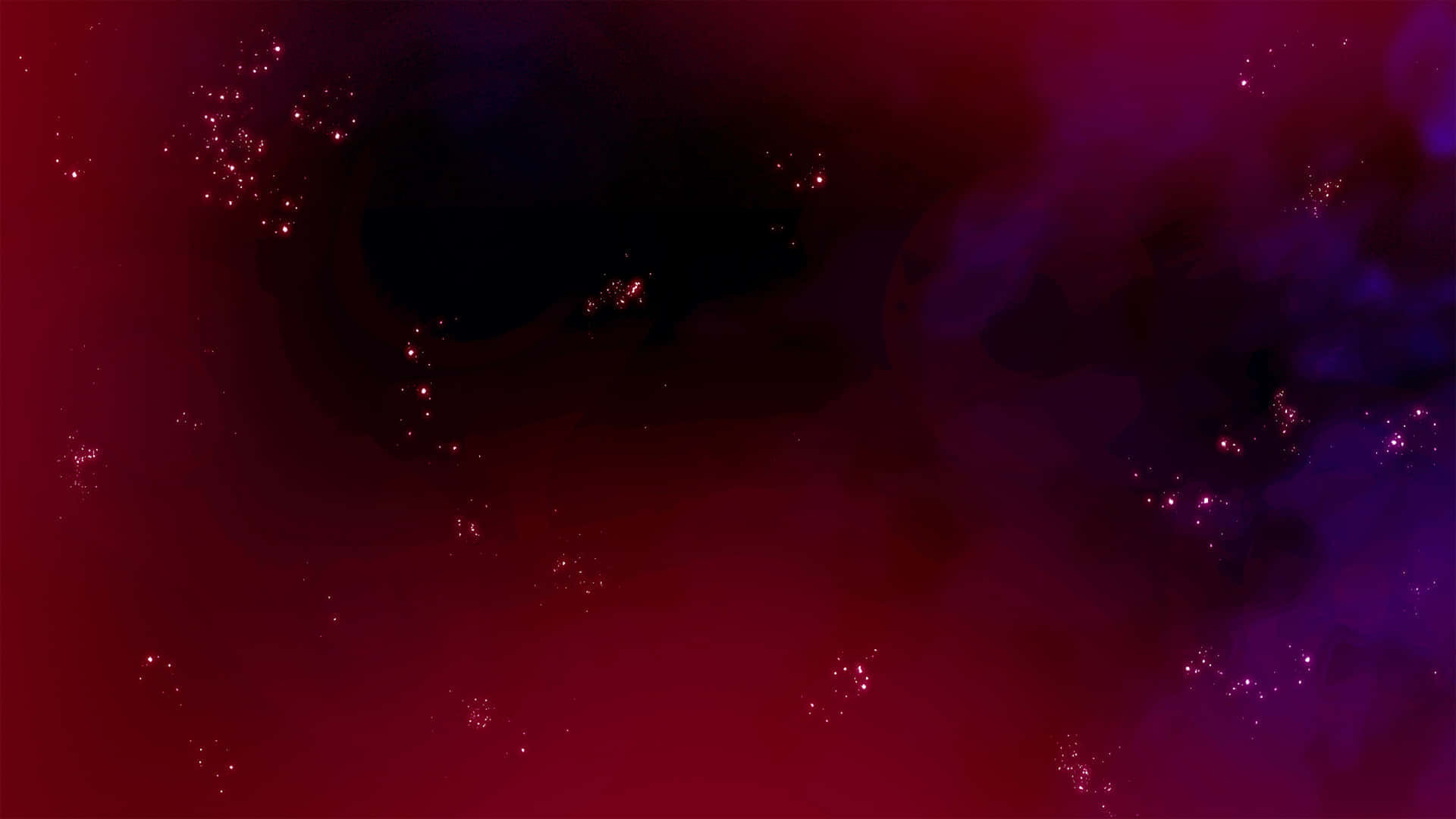 Mesmerizing Red Space Nebula
