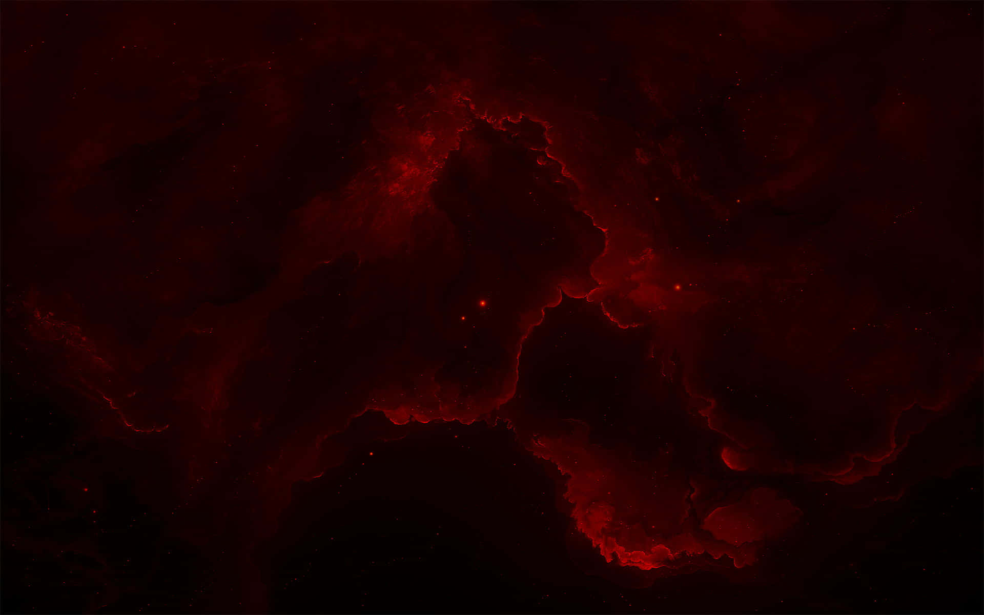 Enigmatic Red Space Background