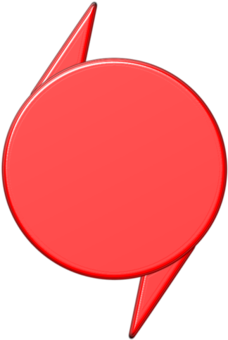 Red Speech Bubble Icon PNG